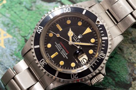 rolex red submariner meters first|Rolex 1680 red submariner.